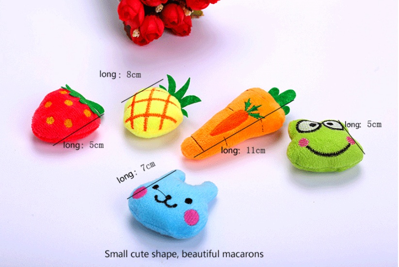 Cat toy cat mint fruit animal plush toy - Image 3
