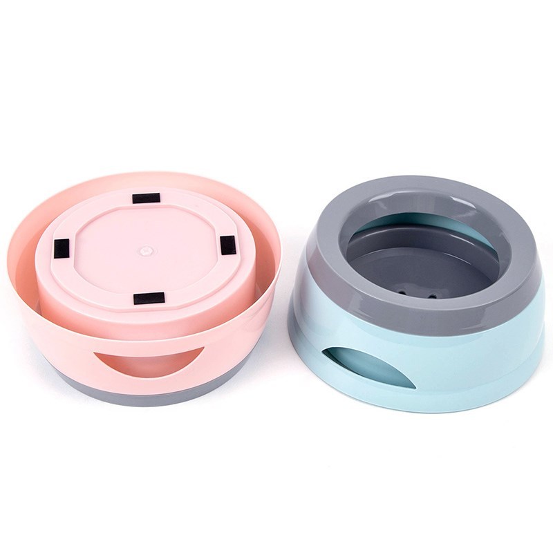 Pet Dog Bowls Floating Not Wetting Mouth Cat Bowl No Spill Drinking Water Feeder Plastic Portable Dog Bowl Dog Accessories - Image 4