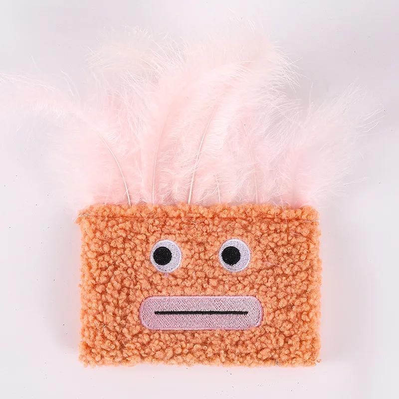 Catnip Plush Toy Cat Toy Funny Big Mouth Explosion Head Shaped Cat Toy - Image 2