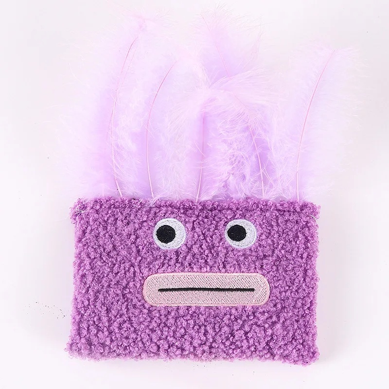 Catnip Plush Toy Cat Toy Funny Big Mouth Explosion Head Shaped Cat Toy - Image 3