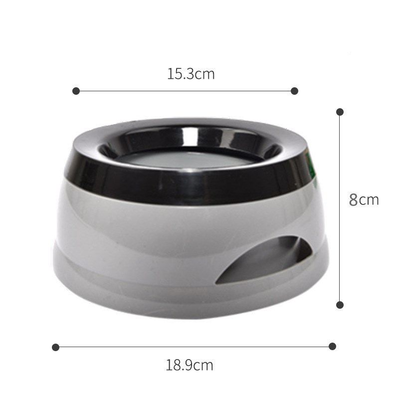 Pet Dog Bowls Floating Not Wetting Mouth Cat Bowl No Spill Drinking Water Feeder Plastic Portable Dog Bowl Dog Accessories - Image 2