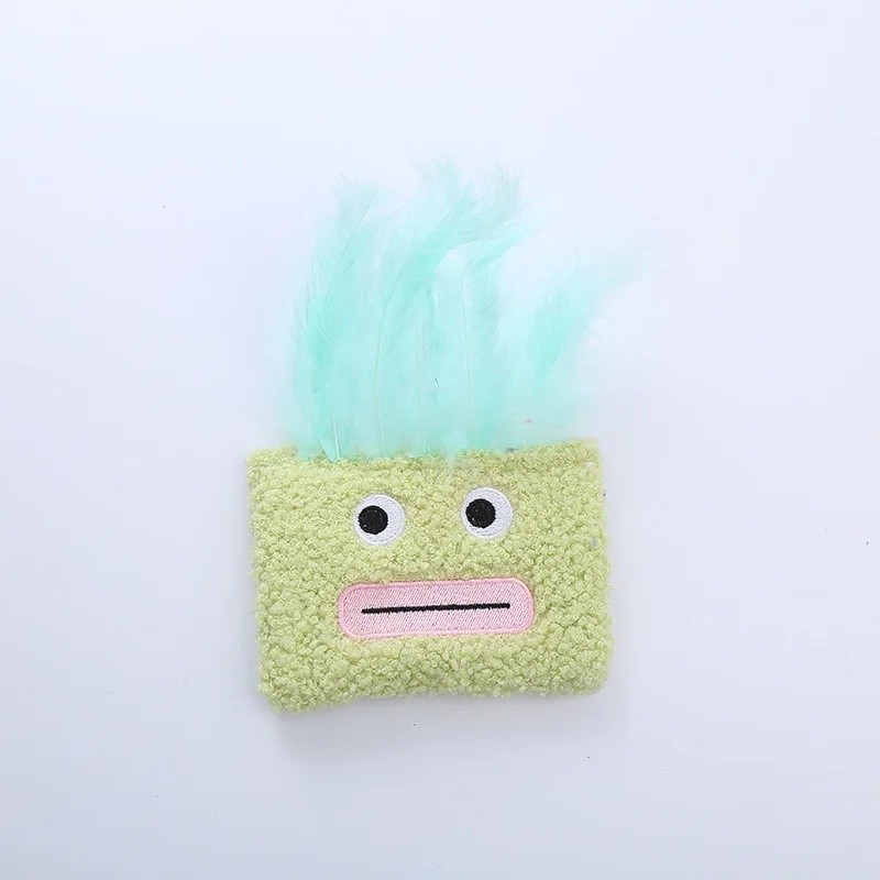 Catnip Plush Toy Cat Toy Funny Big Mouth Explosion Head Shaped Cat Toy - Image 8